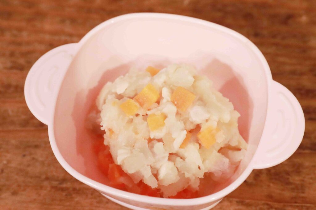 チキンのポテトサラダ